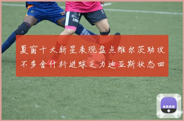 夏窗十大新星表现盘点维尔茨助攻不多舍什科进球乏力迪亚斯状态回暖